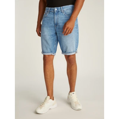 Abbildung von Calvin Klein Jeans Regular Shorts, Herren, Größe: 33, Denim medium