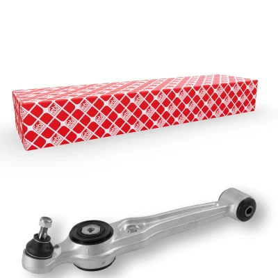 Abbildung von FEBI BILSTEIN 19850 Querlenker mit Sicherungsmutter Trag /Führungsgelenk, Lager unten, Vorderachse rechts Aluminium 16,3