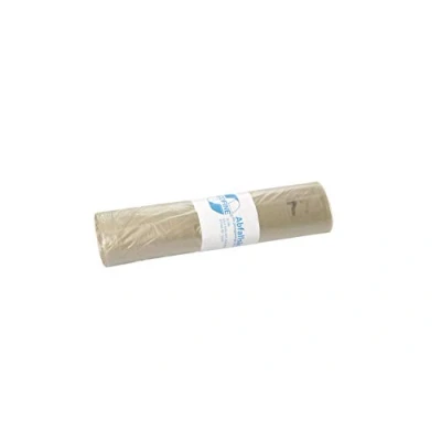 Abbildung von Abfallsäcke aus Recycling LDPE/LLDPE 70 l, transparent, 25 Stück/Rolle