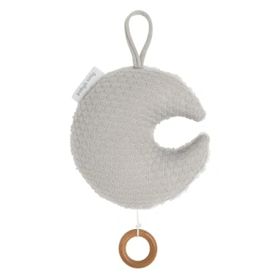 Abbildung von Baby&#039;s Only Mondförmige Spieluhr fur Babyzimmer Sky sleep baby, 21x17 cm für Jungen und Mädchen Urban Taupe