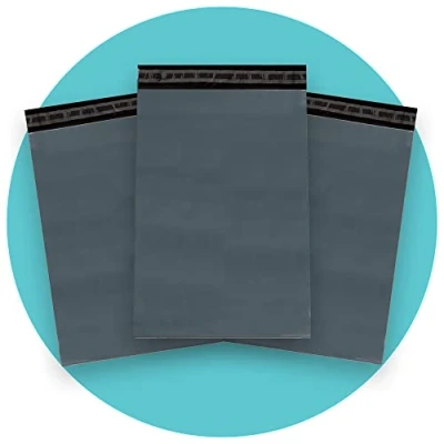 Abbildung von triplast 10 x 35,6 cm Kunststoff Versandtaschen Bag Grau (1000 Stück)