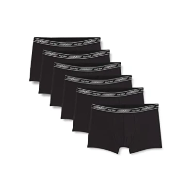 Abbildung von Nur Der 6er Pack Cotton 3D Flex Baumwolle Boxer Herren schwarz