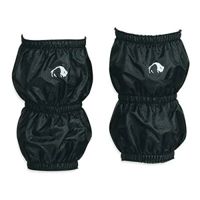 Abbildung von Tatonka Gaiter 210 HD Short Light Wasserdichte Gamaschen mit Sohlenfixierung und Reißverschluss Schützen Schuhe Hosenbeine beim Wandern Trekken (black)