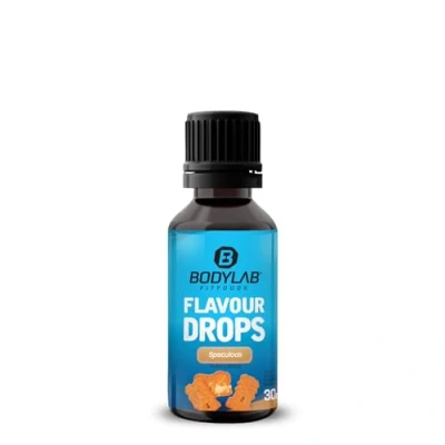 Abbildung von Bodylab24 Flavour Drops 30ml Spekulatius, Kalorienfreie, Zuckerfreie &amp; Fettfreie Aroma Tropfen, Flavdrops zum Süßen von Lebensmitteln, Kaffee Sirup, Geschmackstropfen ohne Künstliche Farbstoffe