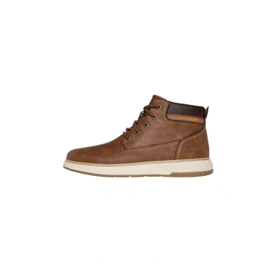 Abbildung von Skechers Garlan Deno Polyurethan Herren Braun Stiefeletten