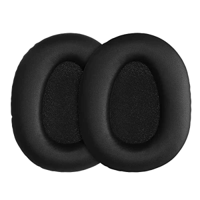 Abbildung von kwmobile 2X Ohrpolster kompatibel mit Sony WH CH700N Polster Kopfhörer aus Kunstleder für Over Ear Headphones