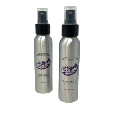 Abbildung von 2x ALOE Stencil Plus Abzugsflüssigkeit TATTOO Stempel 100ml INKgrafiX® Deutschland PROFI STUDIO IG60433 Matritzenflüssigkeit vegan