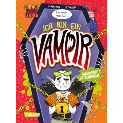 Abbildung von Hol mich raus hier! Ich bin ein Vampir!: Einfach Lesen Lernen Befreie Vampirmädchen Vila aus diesem Buch! Interaktives Kinderbuch zum Mitmachen für Leseanfänger*innen ab 6 Jahren