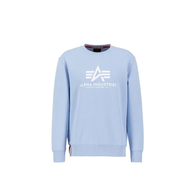 Abbildung von Alpha Industries Sweatshirt, Herren, Größe: Small, Light blue