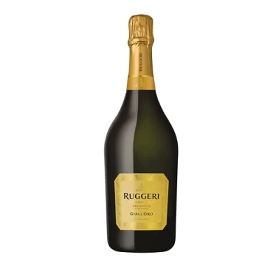 Abbildung von Ruggeri Prosecco Giall’Oro Superiore DOCG Extra Dry Italienischer Schaumwein aus der Region Valdobbiadene (1 x 0,75l)