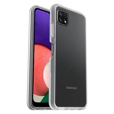Abbildung von OtterBox Sleek Hülle für Samsung Galaxy A22 5G, stoßfest, sturzsicher, ultraschlank, schützende Hülle, Getestet nach Militärstandard, Transparent, Keine Einzelhandelsverpackung