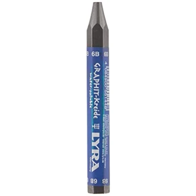 Abbildung von LYRA Graphite Crayons, Assorted Degrees, Water Soluble, Set of 24 Black (5633240)