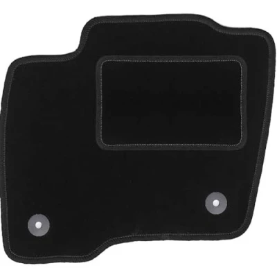 Abbildung von Wielganizator Automatte Passend für Ford S MAX MK2 Minivan 2015 Velours Autozubehör Praktische Fußmatte Auto 1 teilig schwarz
