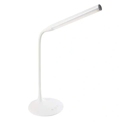 Abbildung von GENIE TL32 USB aufladbare LED Schreibtischlampe/Leselampe mit Timer, stufenlos dimmbar über Touchsensor, weiß