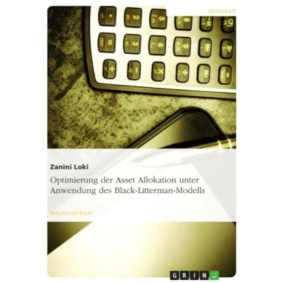 Abbildung von Optimierung der Asset Allokation unter Anwendung des Black Litterman Modells