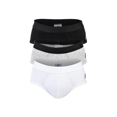 Abbildung von adidas Sportswear 3 PACK Slip, Herren, Größe: Small, White/heather grey/black