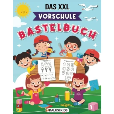 Abbildung von Das XXL Vorschule Bastelbuch: So macht spaß! Bastelbuch ab 5 Jahre mit Vorschulaufgaben Ausschneidebuch für Kinder