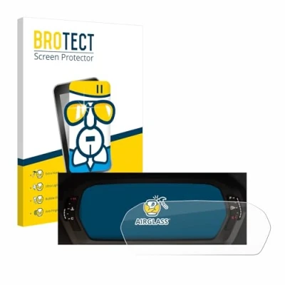 Abbildung von BROTECT Schutzglas für Audi A3 2023 Virtual cockpit Plus Schutzfolie Panzer Folie Glas [Extrem Kratzfest 9H, Anti Fingerprint, Ultra Transparent]