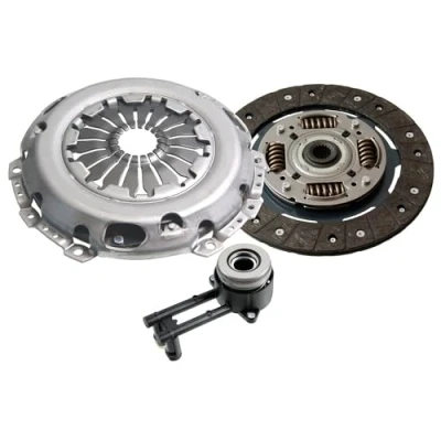 Abbildung von BLUE PRINT ADF123074 Kupplungssatz dreiteilig mit Zentralausrücker, synthetischem Fett 219 FORD: Focus Mk1 Schrägheck, Kombi