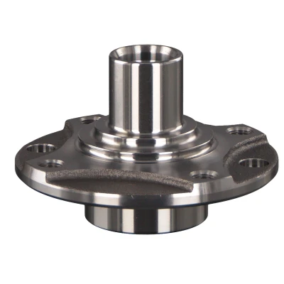 Abbildung von FEBI BILSTEIN 03106 Radnabe 4 100 ohne Radlager Vorderachse OPEL: Corsa B Schrägheck, Astra F CC, Caravan, DAEWOO: Lanos Schrägheck