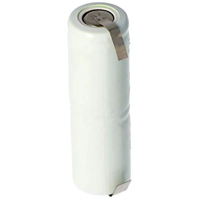 Abbildung von NiMH AkkuPack 2,4 Volt mit 1300mAh 2/3A Lötfahnen U Form