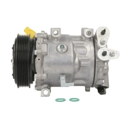 Abbildung von THERMOTEC KTT090365 Kompressor 7C16 12V PAG 46 R134a ohne Kompressoröl CITROËN: C5 III Kombi, 3, II PEUGEOT: 407 Limousine