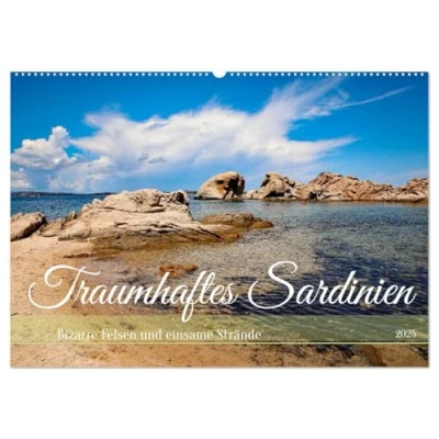 Abbildung von Traumhaftes Sardinien (Wandkalender 2025 DIN A2 quer), CALVENDO Monatskalender