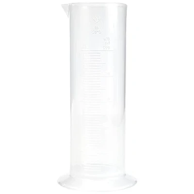 Abbildung von Vitlab Polypropylen Messzylinder, Niedrige Form, Runder Fuß, 500mL Kapazität