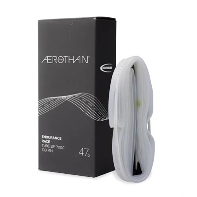 Abbildung von Schwalbe Fahrradschlauch Aerothan 20 E SV / 100mm transparent