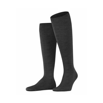 Abbildung von Falke Climawool Business &amp; Casual Kniestrümpfe Anthra. mel., Herren, Größe: 47/48, mel.