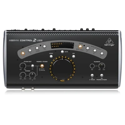 Abbildung von Behringer XENYX CONTROL2USB High End Studio Control and Communication Center mit VCA Steuerung und USB Audio Interface