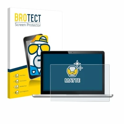 Abbildung von BROTECT 15.6&quot; Entspiegelungs Schutzfolie für Notebooks mit 15,6 Zoll (39.6 cm) [345 mm x 194 mm, 16:9] Matt, Anti Fingerprint