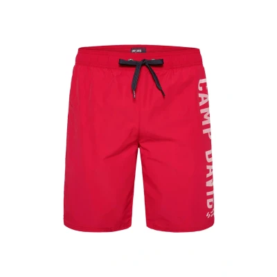 Abbildung von Camp David Badeshorts, Herren, Größe: Large, Nautical red