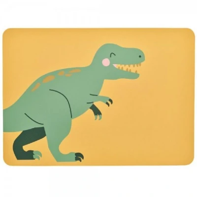 Abbildung von Asa Tischdecke Kindertischset Lederoptik Kids Tyrannosaurus Rex Titus