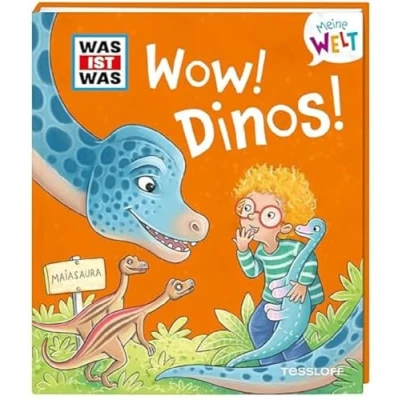 Abbildung von WAS IST Meine Welt Band 5. WOW! Dinos! Vorlesebuch über Dinosaurier ab 2 Jahren / Klappenbuch für kleine Dinofans