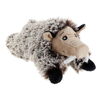 Abbildung von Faro flauschiges Hundespielzeug zum Spielen und Kuscheln Farbe Schwein, Größe 28 cm