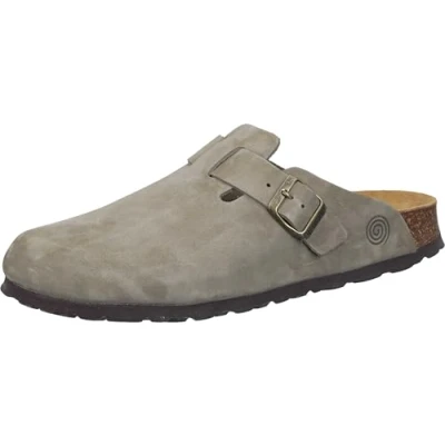 Abbildung von Dr. Brinkmann Pantolette flach, Herren, Größe: 40, Olive Schuhe