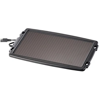 Abbildung von revolt Solarpanel Auto: Solar Ladegerät für Auto Batterien, Pkw, 12 Volt, 2,4 Watt (Kfz Solar, Autobatterie, Erhaltungsladegerät 12V)