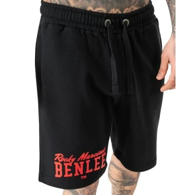 Abbildung von BENLEE Herren Shorts Normale Passform HENNRY Black/Red M