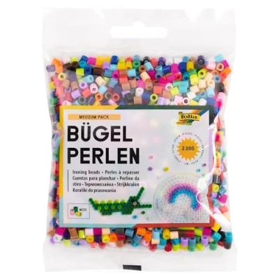 Abbildung von folia Bügelperlen mehrfarbig