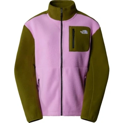 Abbildung von The North Face Yumiori FULL ZIP Fleecejacke, Damen, Größe: Small, Dragonfruit forest oliv