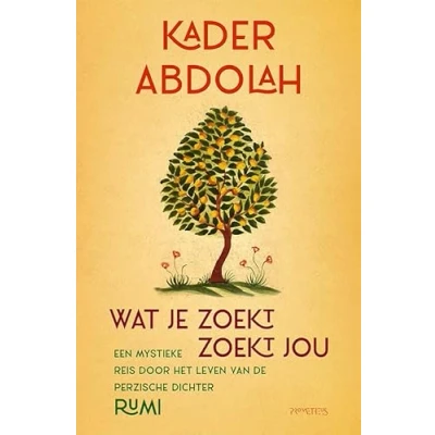 Abbildung von Wat je zoekt, zoekt jou: een mystieke reis door het leven van de Perzische dichter Rumi