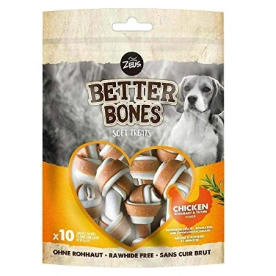 Abbildung von Zeus BetterBones, Kauknochen für Hunde, mit Hühnerfleisch , Rosmarin und Thymiangeschmack, 219g