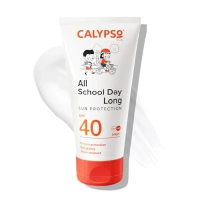 Abbildung von Calypso All School Day Long Sun Lotion LSF 40, 150 ml, wasserabweisender Sonnenschutz