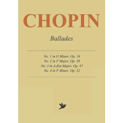 Abbildung von Chopin Ballades Complete Works: 4 for Solo Piano