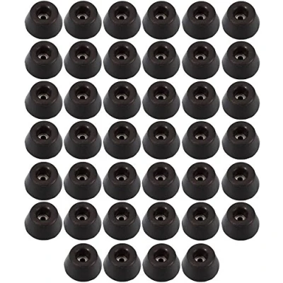 Abbildung von Adam Hall Hardware 4901 M40 AH 40er Set Gummifuß 30 x 15 mm schwarz im Beutel