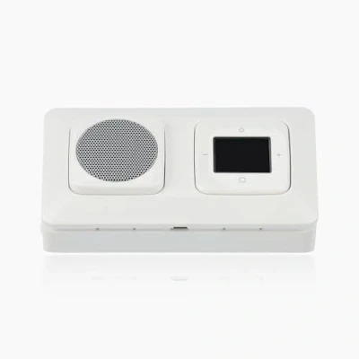 Abbildung von Busch Jaeger 8250 AJ 214 101 Radio DAB+ Komplettset für die Eckmontage Alpinweiß Reflex SI 2CKA008200A0235