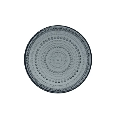 Abbildung von Iittala Gebäckteller Kastehelmi Dunkelgrau ø 17 cm