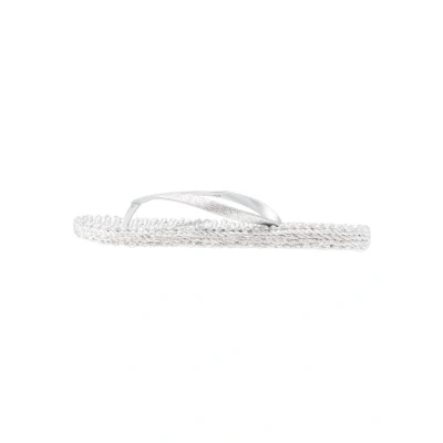 Abbildung von Ilse Jacobsen CHEERFUL01 Badezehentrenner, Damen, Größe: 36, Silber Schuhe