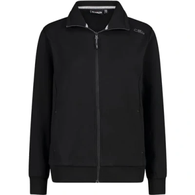 Abbildung von CMP Damen Sweatshirt aus Stretch Fleece, Schwarz, D42